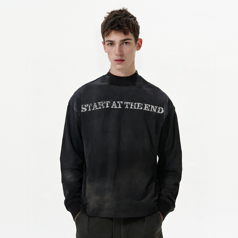 “Start At The End“ long sleeve T-shirt