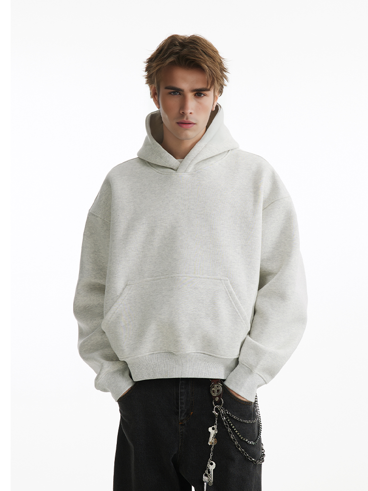 100% Cotton Plain Hoodie