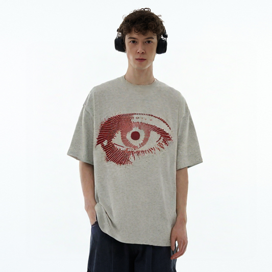 "The Red Eye" Cotton T-shirt