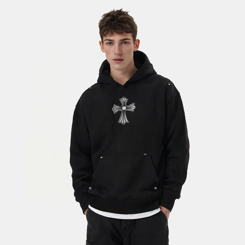 The Cemetery Cross Hoodie