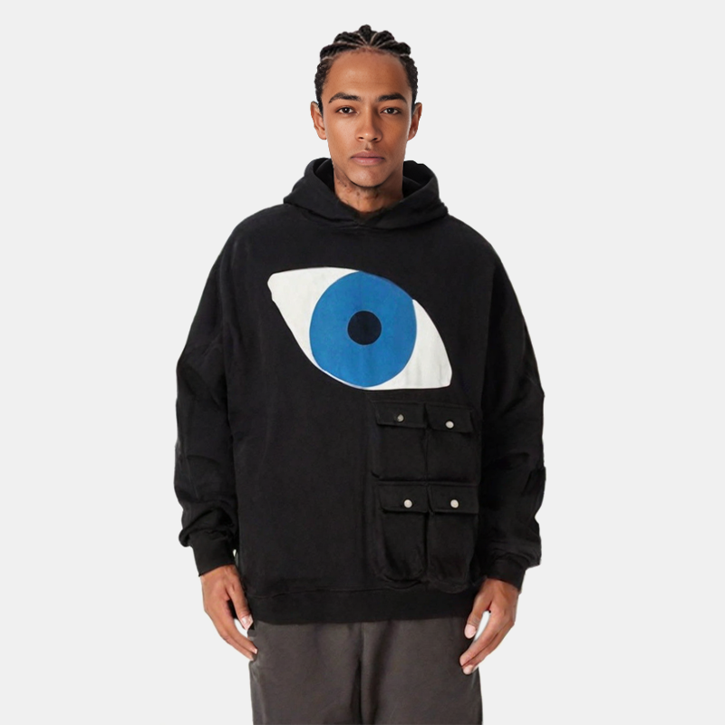 Eye of The Evil Cotton Hoodie