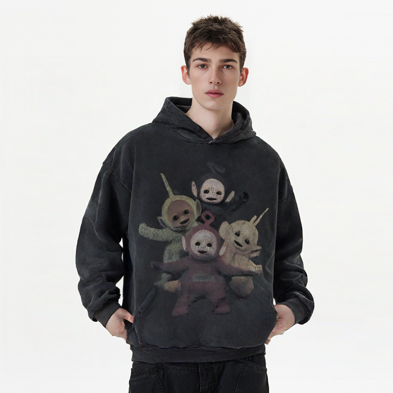 Teletubbies Hoodie 100% Cotton