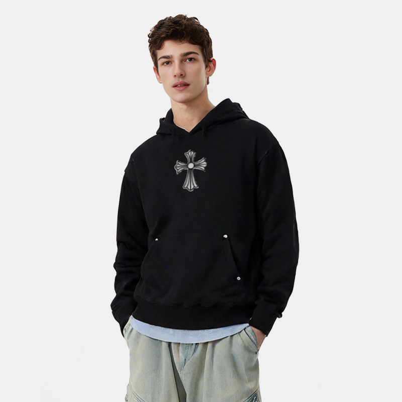 The Cemetery Cross Hoodie