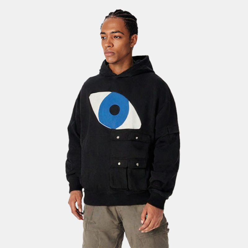 Eye of The Evil Cotton Hoodie