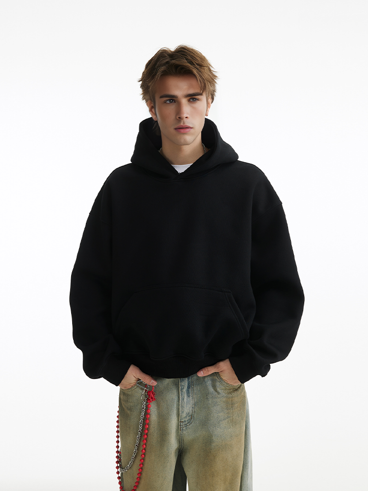 100% Cotton Plain Hoodie