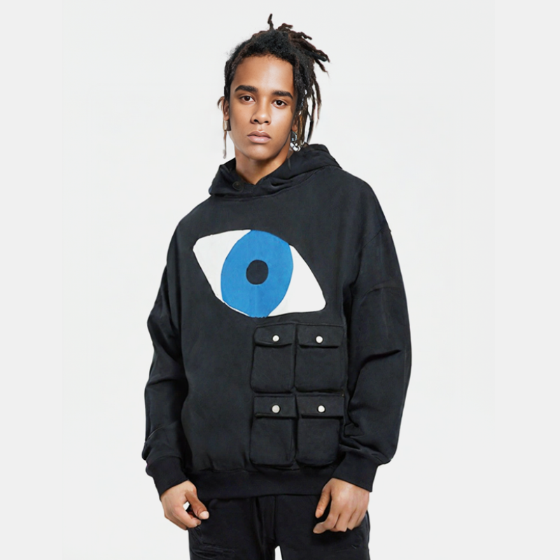 Eye of The Evil Cotton Hoodie