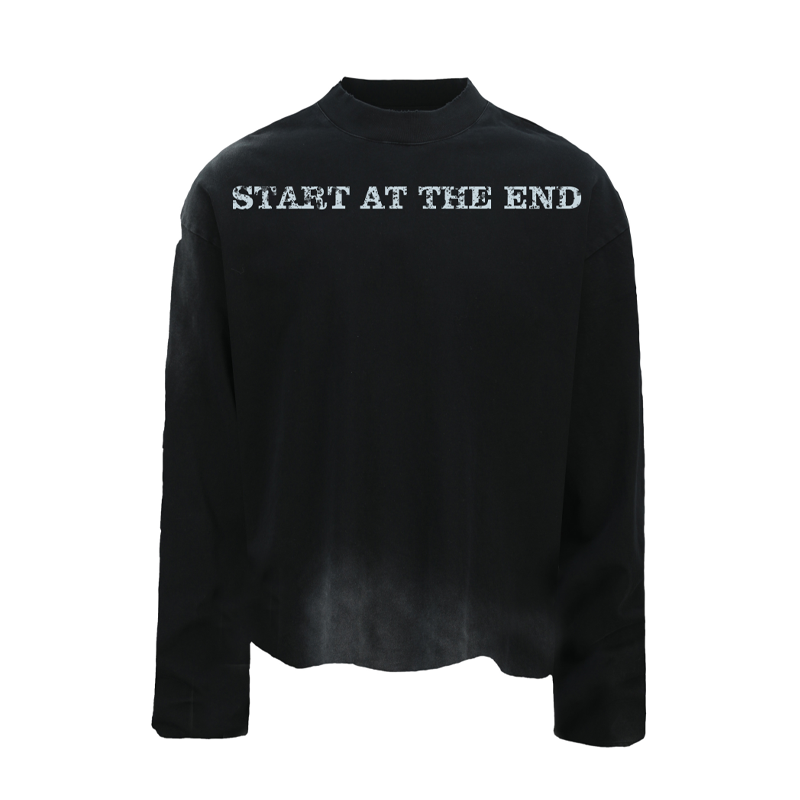 “Start At The End“ long sleeve T-shirt